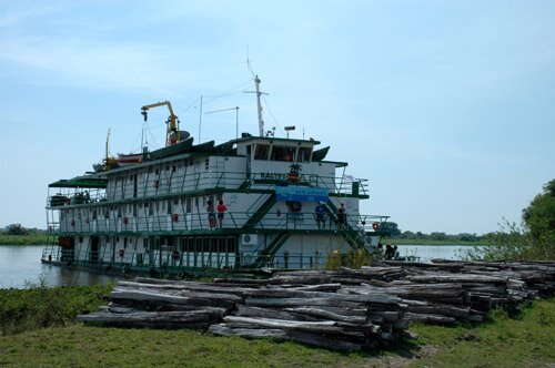 Boat Paraguay River Boat Paraguay River